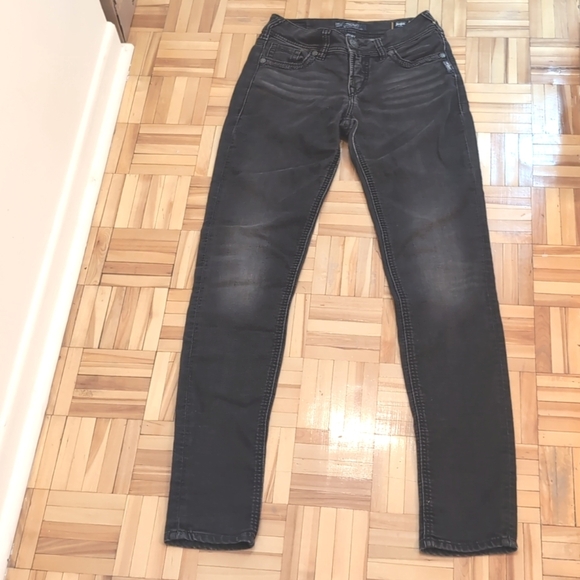 Silver jeans Suki joga mid skinny jeans size W26L33 - Picture 1 of 11